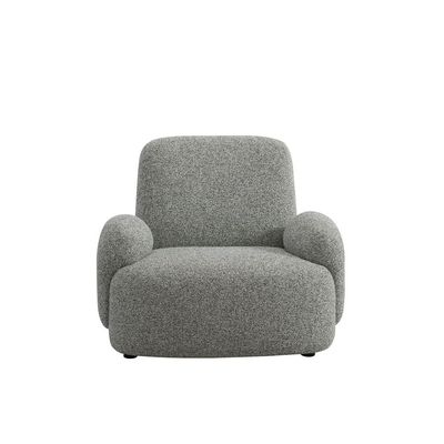 Nairobi 1-Seater Fabric Swivel Chair - Beige - With 2-Year Warranty