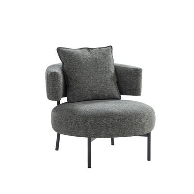 Elizar 1 Seater Fabric Sofa - Olive