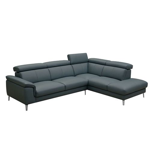 Aston 5-Seater Right Corner Faux Leather Sofa - Teal - With 2-Year Warranty