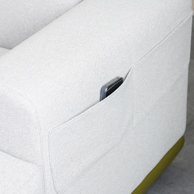 Marnel Left Corner Fabric  Sofa - Beige