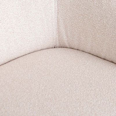 Elron 3-Seater Fabric Sofa - Beige/Tan - With 2-Year Warranty