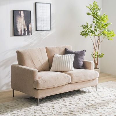 Astropol 5-Seater Fabric Sofa Set - Beige - With 2-Year Warranty