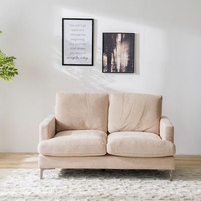 Astropol 5-Seater Fabric Sofa Set - Beige - With 2-Year Warranty