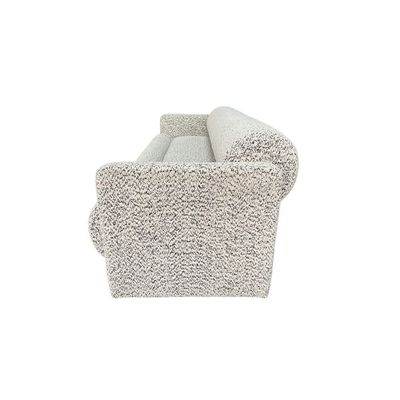 Alucard 3+1 Seater Fabric Sofa Set - Off White