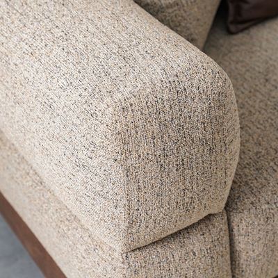 Kaltera 4 seater Fabric sofa -Brown 