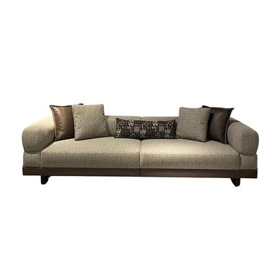 kaltera 3 seater Fabric sofa -Brown