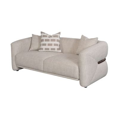 Velarion 3+2+2 Fabric Sofa Set - Light Grey