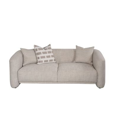 Velarion 3+2+2 Fabric Sofa Set - Light Grey