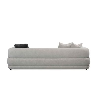 Dustin 4 Seater Fabric Sofa - Light Grey