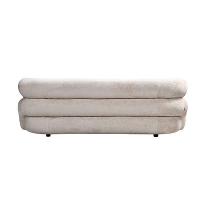 Quintin 3 Seater Fabric Sofa - Beige