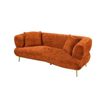 Feraz 3 + 2 Fabric Sofa Set - Orange