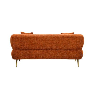 Feraz 3 + 2 Fabric Sofa Set - Orange