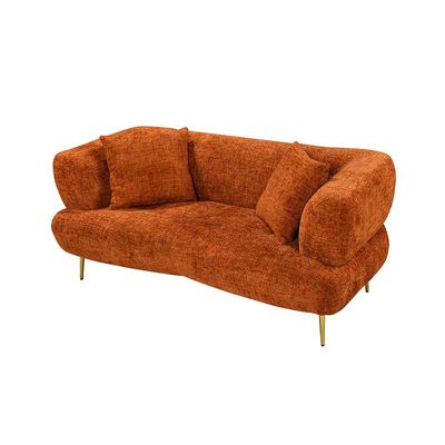 Feraz 3 + 2 Fabric Sofa Set - Orange