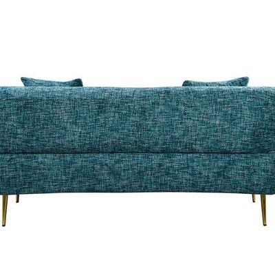 Feraz 3 + 2 Fabric Sofa Set - Aquamarine Blue