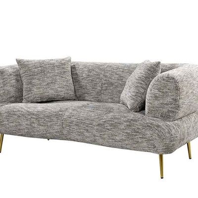 Feraz 3 + 2 Fabric Sofa Set - Light Grey