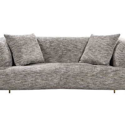 Feraz 3 + 2 Fabric Sofa Set - Light Grey