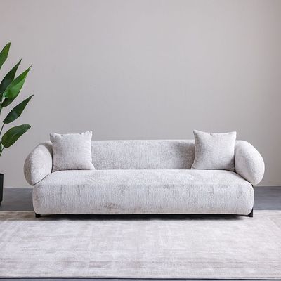 Trinity Fabric 3 Seater Sofa - Beige