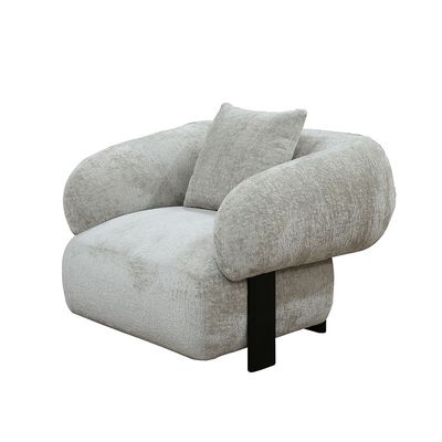 Trinity Fabric 1 Seater Sofa - Beige