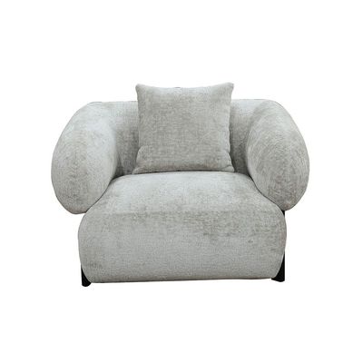 Trinity Fabric 1 Seater Sofa - Beige