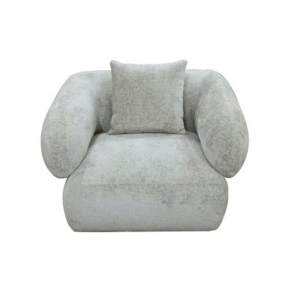 Trinity Fabric 1 Seater Sofa - Beige