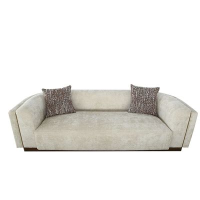 Lizeth Fabric 3 Seater Sofa - Beige