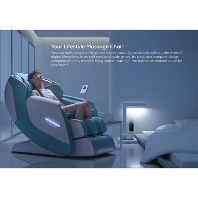 Buy Royal Omega Massage Chair A50 Green With 10 Year Warranty Online Danube Home UAE