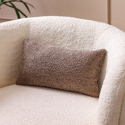 Cooper 1 Seater Fabric Sofa -  Beige / Brown