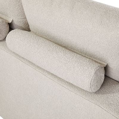 Addilyn 2-Seater Fabric Sofa - Grey - With 2-Year Warranty