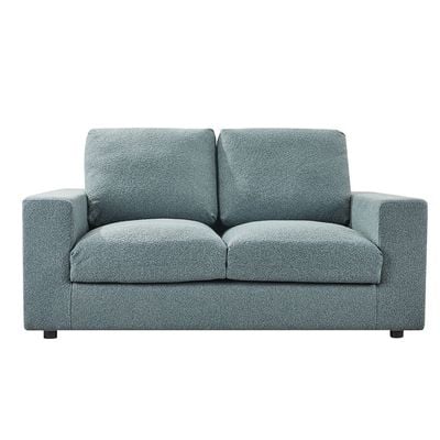 Addilyn 2-Seater Fabric Sofa - Blue - With 2-Year Warranty