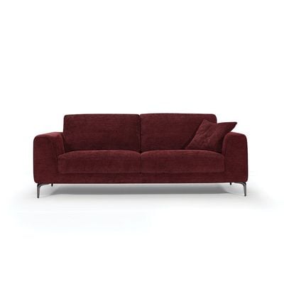 Darcia 5-Seater Fabric Sofa Set - Burgundy - With 2-Year Warranty