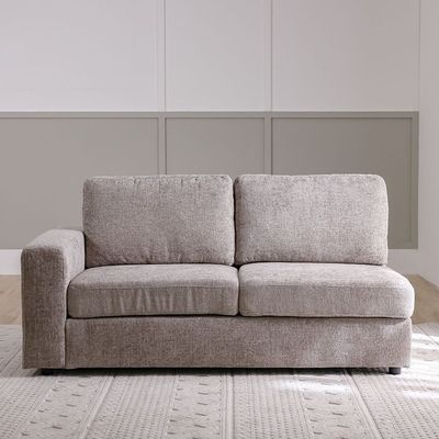 Odum 8 Seater Modular Sectional Sofa Set- Brown