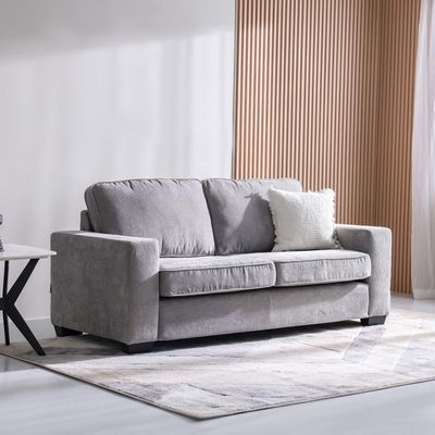 Herbert 3 + 2 Fabric Sofa Set – Light Grey