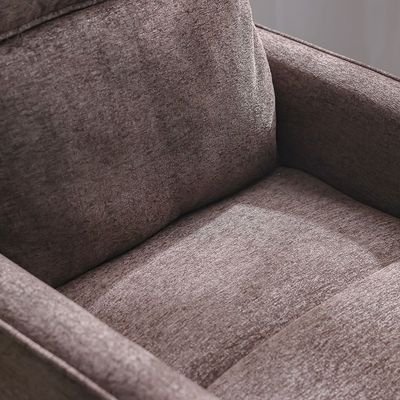 Lathem 1 Seater Fabric Accent Chair w/ Lift + Tilt - Brown