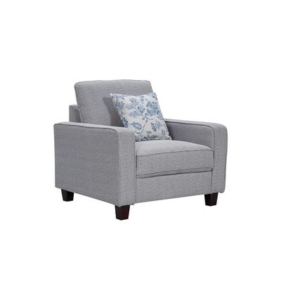 Anders  3+2+1 Seater Fabric Sofa Set - Light Blue