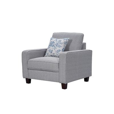 Anders  3+2+1 Seater Fabric Sofa Set - Light Blue