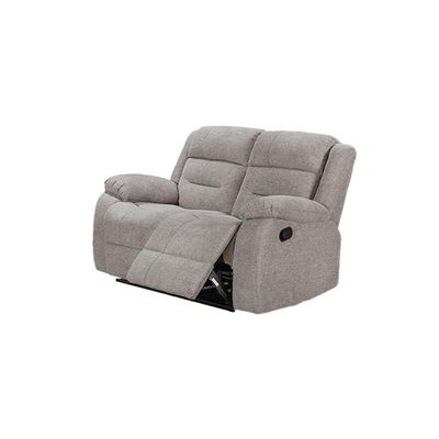 Tucker 2 Seater Fabric Recliner  -Grey