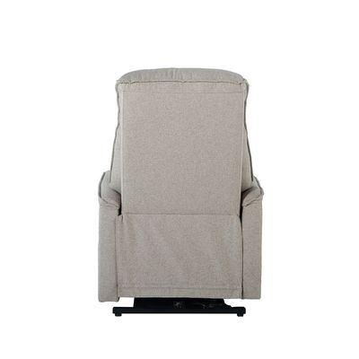 Danny 1 Seater Lift Chair w/ Electric Fabric Recliner - Brown