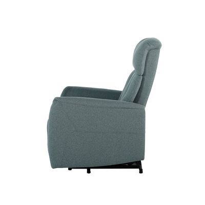 Grandia 1 Seater Lift Chair w/ Electric Fabric Recliner + Massage & Heating - Green