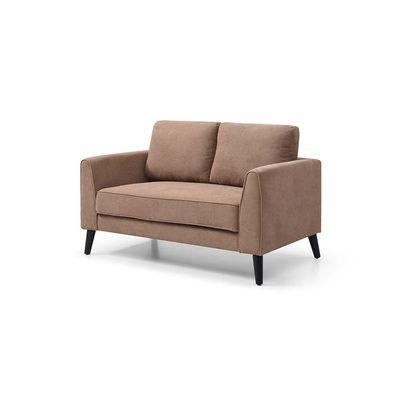 Merrie 2-Seater Fabric Sofa - Brown - With 2-Year Warranty