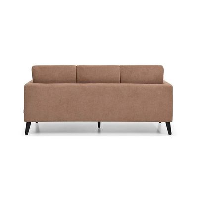 Merrie 3+2+1 Seater Fabric Sofa Set- Brown