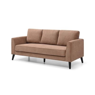 Merrie 3+2+1 Seater Fabric Sofa Set- Brown