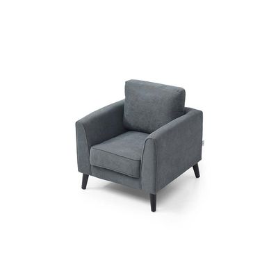 Merrie 1 Seater Fabric Sofa -  Grey