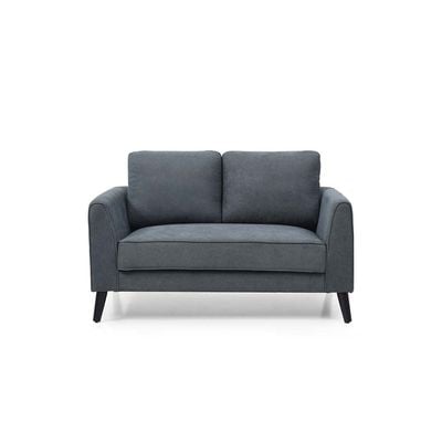 Merrie 2-Seater Fabric Sofa - Grey - With 2-Year Warranty