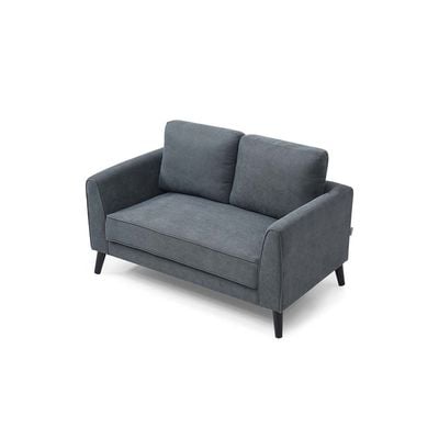 Merrie 2-Seater Fabric Sofa - Grey - With 2-Year Warranty