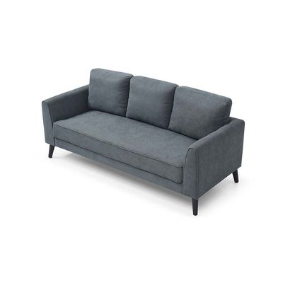 Merrie 3+2+1 Seater Fabric Sofa Set- Grey