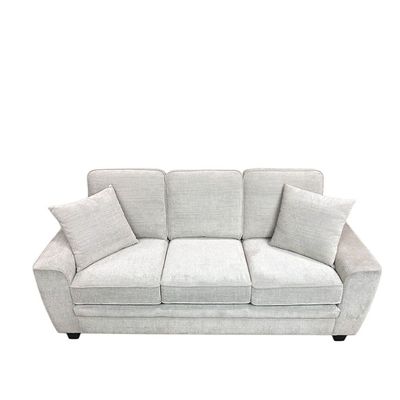 Aerox 3-Seater Fabric Sofa - Beige - With 2-Year Warranty