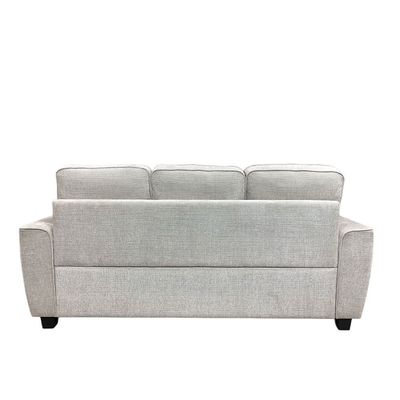 Aerox 3-Seater Fabric Sofa - Beige - With 2-Year Warranty