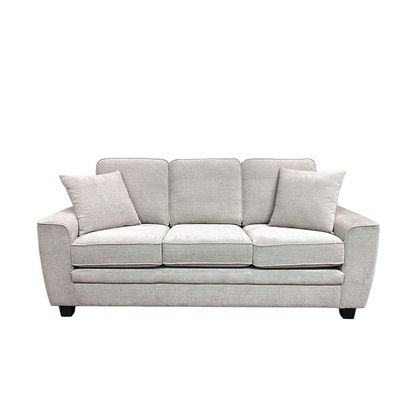 Aerox 3-Seater Fabric Sofa - Beige - With 2-Year Warranty