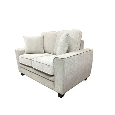 Aerox 2-Seater Fabric Sofa - Beige - With 2-Year Warranty