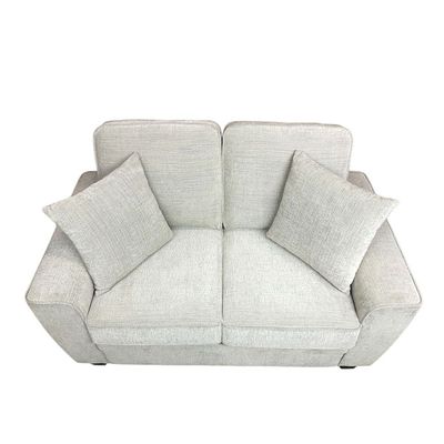 Aerox 2-Seater Fabric Sofa - Beige - With 2-Year Warranty